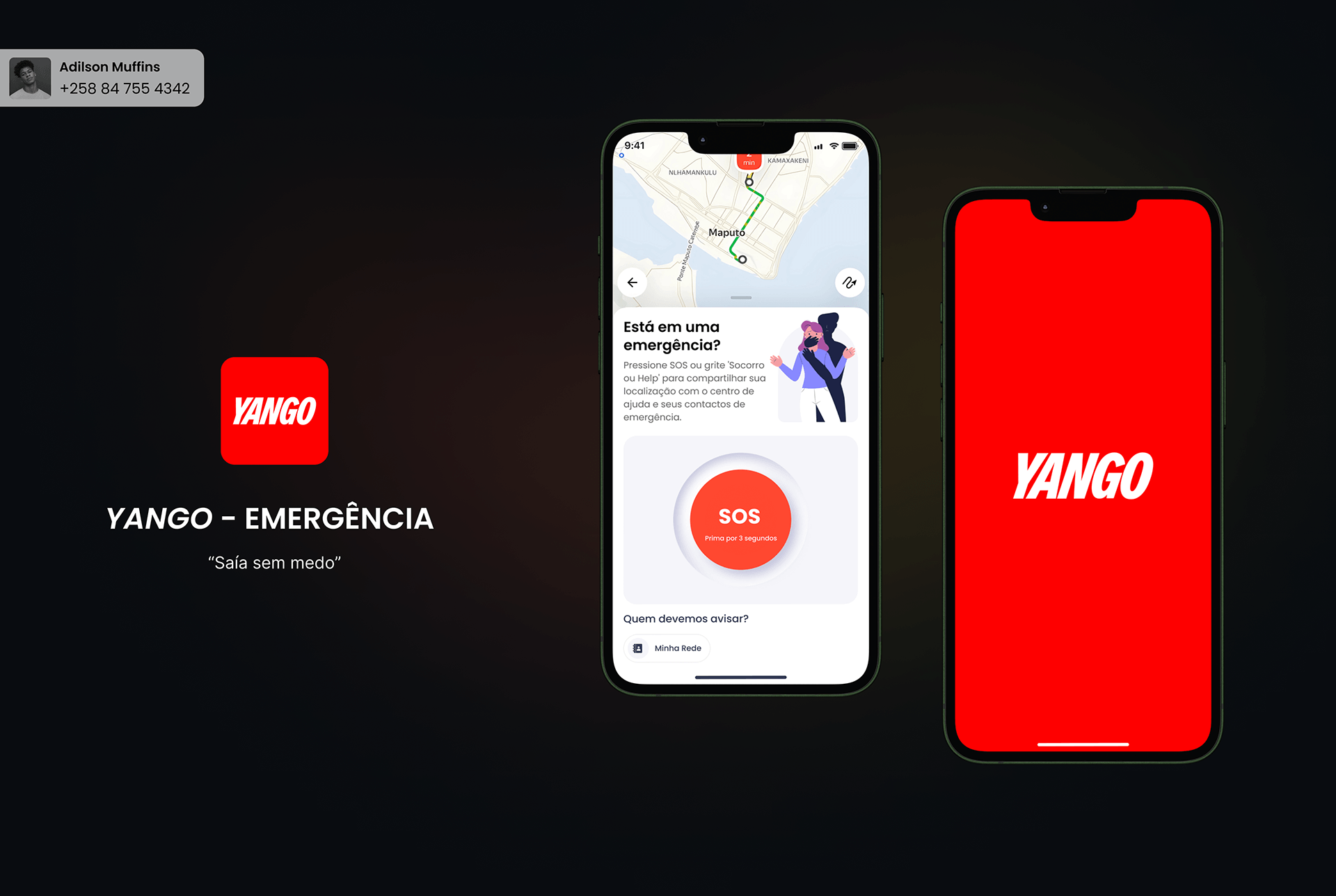 Capa do projecto Yango SOS